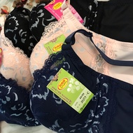 Four Great Gold 20271 C Cup Three-Dimensional Thin Lining Beveled Edge Heightened Two-Color Lace Tex