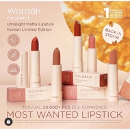 WARDAH COLORFIT ULTRALIGHT MATTE LIPSTICK Wardah colorfit lipstick/ Wardah lipstick/ Wardah colorfit