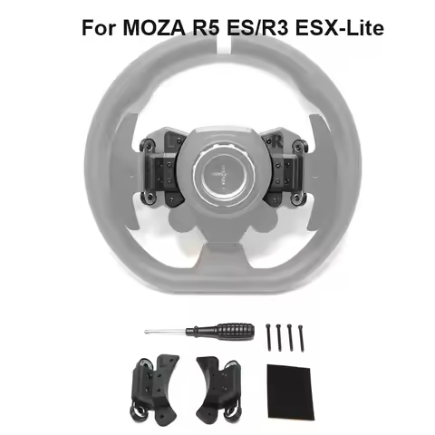 Racing Simulator Magnetic Paddle Shifter Mod Modification Kit For MOZA R5 ES/R3 ESX-Lite