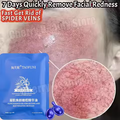Facial Redness Repair Capsule Oil Improve Sensitive Skin Dryness Moisturizer Soothing Serum Removal 