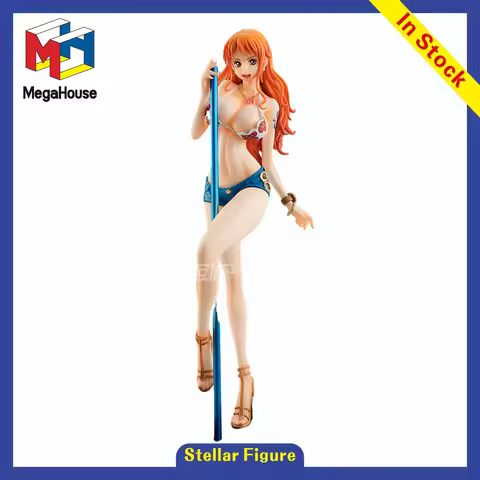 【SF】In Stock MegaHouse POP Limited Edition ONE PIECE Nami 1/8 Scale Figures Model Collection Gift