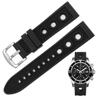 Substitute TAG Heuer Aquaracer F1 Series Air Hole Silicone Watch Strap Mens Breitling Heuer Rubber S