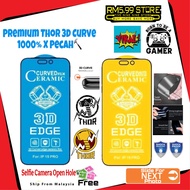 Oppo⚒️[Viral]Thor X Pecah 3D Curve Ceramic⚒️A60 A95 A54 A15 A15s A79 A31 A74 A17k A38 HD Matte Bluer