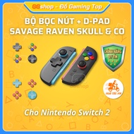 Savage Raven by Skull & Co Button Cover Set for Nintendo Switch 2