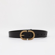 Thắt Lưng Da Nữ Dây Nịt Nữ Thời Trang Mặt Tròn Aaa Jeans