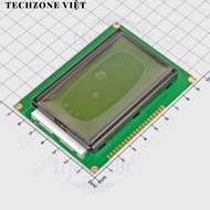 ST7920 LCD 12864 Green Background Black Letters 5V TechZone Viet