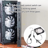 BT MultiSpeed USB 5V to 12V Computer Fan Power Cable for Efficient Cooling in Various Setting 19 69i