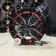 [4PCS] New Sport Rim 15inch CTW-7L 15X6.5JJ ET38 8H100/114.3 MBUC+R