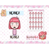 Planner Stickers - NGANGA / SPEECHLESS