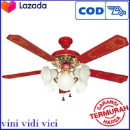 MASPION UCHIDA CF-111/ MCF52-205-RD Kipas Angin Plafon/Langit Kipas Angin Hias 52 inch - WARNA MERAH