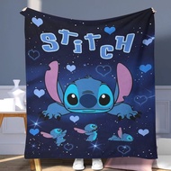 3D Cross-border Cartoon Cartoon Stitch Digital Print Stitch Flannel Blanket Nap Cover Blanket Brand