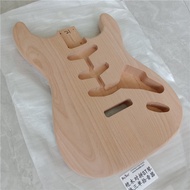 6 Strings Single Wave Electric Guitar Body Replacement,Two Pieces of Alder Wood Spliced Together For