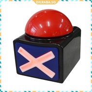 ✥Dilraba✥【In Stock】 Red Game Answer Buzzer with Sound and Light Quiz Button for Contest Answer Game