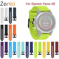 Zenia ซิลิโคน Easy Fit ง่าย 20 มม.สำหรับ Garmin Fenix 6S Pro/5 S/5 S PLUS D2 DELTA S สายนาฬิกา Fenix