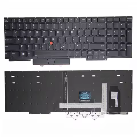 100%New US Keyboard For Lenovo Thinkpad E15 Gen1 E15 GEN2 E15 GEN3 E15 GEN4 R15 English Laptop Keybo