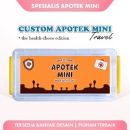 Custom Pharmacy Mini Travel Gift Set Full Sticker Gift - The Health Choco