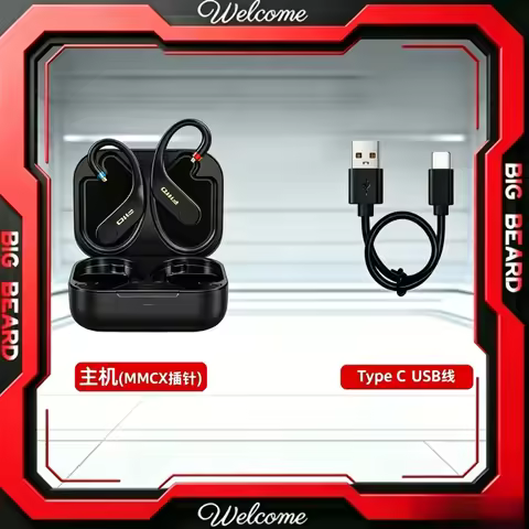FiiO UTWS5 2025 True Wireless Bluetooth Earhooks IEM Headphone Amp Hi Res 96kHz24bit LDAC MMCX 078 2