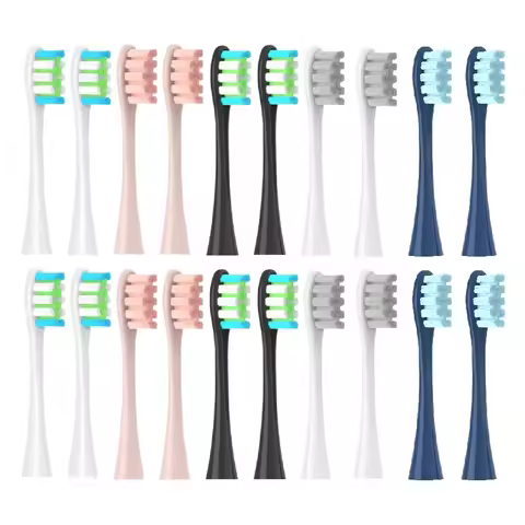 8 PCS Replacement Brush Heads for Oclean X/ X PRO/ Z1/ F1/ One/ Air 2 /SE/Flow DuPont Soft Suitable