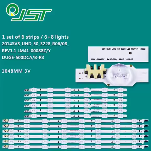 12pcs LED 2014SVS UHD 50 3228 L08 REV1.1 R06 UE50HU6900F UN50HU6950 UN50HU6950F UE50HU6900U UA50HU70