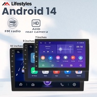 Double Fan Android Player 12+128GB/6+64GB android car player 7/9/10 inch Car Multimedia MP5 Player c