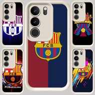 M-2 Barcelona FC football White Casing for VIVO Y29 V27E Y100 Y19S V29E V27 Y81 Y300 Y81s V29 Pro Y2