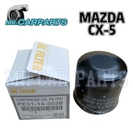 MAZDA 323 / MAZDA 2 1.6 / MAZDA 3 1.6 / CX-5 OIL FILTER / PENAPIS UDARA PE01-14-302 / B6Y1-14-302