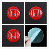 ♙☍4pcs 56mm Honda Mugen Power Odyssey City Insight Accord Civic CRV Car Wheel Center Hub Cap Sticker