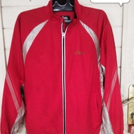 Jaket running Asics second size L