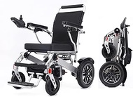 Lightweight for home use Lightweight Electric Wheelchair Foldable and Mobile Safe Joystick All Terrain Folding Power Chair Compact Mobility Dual