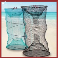 capung 702ul fishing rod ❀（COD)Folding fishing net cage crab fish bait trap throwing fishing box t