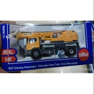 Diecast Miniature Heavy Equipment Liebherr Telescopic Crane Truck by Siku Germany -