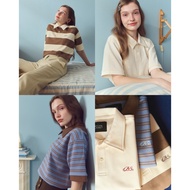 Before Sunset-Tini Oversized Polo | Short-Sleeved Shirt