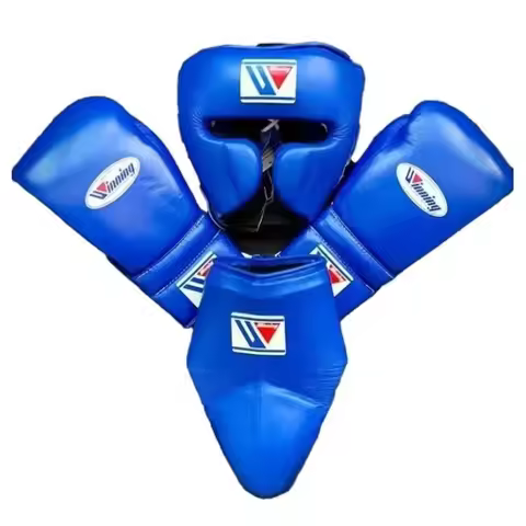 Professional Winning Boxing Gloves Leather Set Winning Boxing Gloves Real Cowhide Leather Boxing Spa