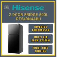 HISENSE 2 DOOR INVERTER FRIDGE RT549N4ABU