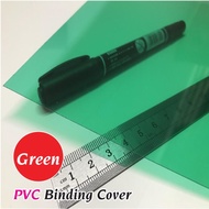 A4 Transparent Color PVC Cover | A4 Rigid Sheet Color | BINDING COVER A4 | Buku Plastik Warna | PLAS