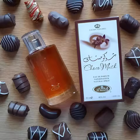 50ml Choco Musk Crown Perfume Long Lasting Vanilla Chocolate Flavor Fragrance Eau De Parfum Spray