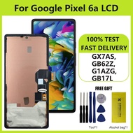 OLED Screen For Google Pixel 6A LCD GX7AS GB62Z G1AZG GB17L Display Touch Screen Digitizer Screen Pa