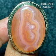 Agate Ring Cempakanatural (Natural Original)