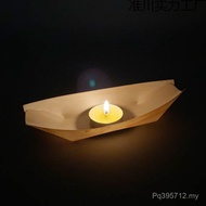 Water Lamp Drifting Boat Confession Shuo Lotus Lamp Wooden Boat Lamp Wishing Holiday Park Lamp Lamp 