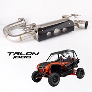 Motorcycle UTV exhaust system for Honda Talon 1000  1000x  1000R  1000X-4 2019-2024 Fox Live Valve T