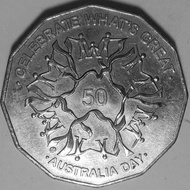 Koin Australia Commomerative 50 Cents Tahun 2010