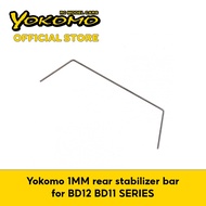 Yokomo Remote Control Car Rear Stabilizer Bar For Series BD12/BD11 (1mm) B11-412R0A