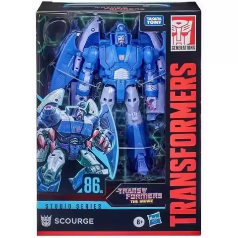 Original Takara Tomy Hasbro Transformers SS86 Scourge Transformers Classic Movie Series Toys Transfo