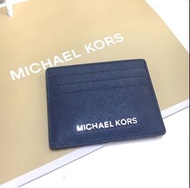 Michael Kors Card Holder /深藍色卡套/正版連原裝紙袋/誠信代購/全新現貨 a1