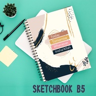 B5 SKETCHBOOK B6 SKETCHBOOK/ B5 DRAWING BOOK PAPER BROWN