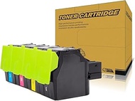 Amla Toner Compatible with Lexmark 71B20K0 71B20C0 71B20M0 71B20Y0 for Lexmark CS317dn Toner Lexmark