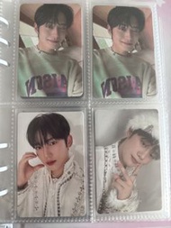 zb1 yujin gyuvin jiwoong小卡
