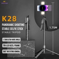 Bluetooth Selfie Sticks K28 - Handheld Stabilizer Tripod for Live Broadcast