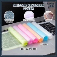 (11-17inch) MR PREMIUM QUALITY Universal Silicone Keyboard Protector cover for Laptop pelapik papan 