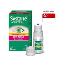 Systane Ultra Lubricating Eye Drop, Multidose Preservative Free, 10ml, Expiry: 06/2025